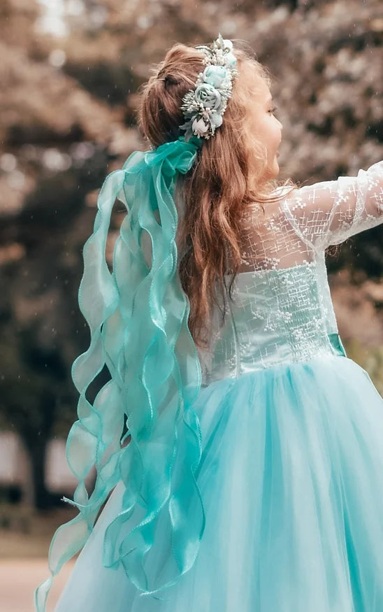 Organza Flower Crown